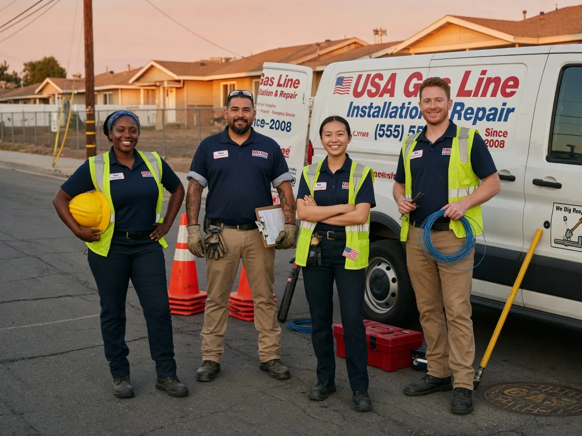 Gas Line Installation company in Jamul, CA